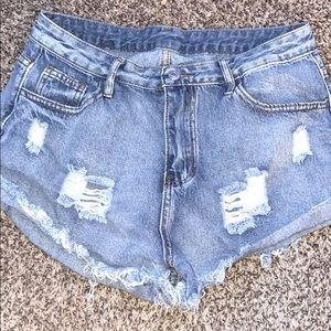 jean shorts